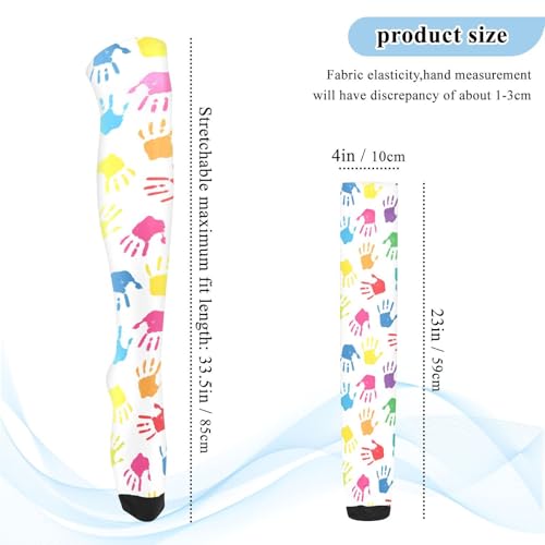 Long High Knee Stock Casual Athletic Stockings Soft Breathable Socks for Women Running Cycling Hiking3