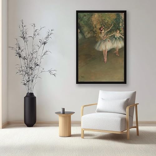 Impression sur toile Edgar Degas decoration murale salon et bureau avec cadre suspendu