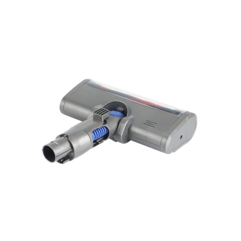 Trade-Shop - Spazzola turbo a LED elettrica, ugello per pavimento/aspirapolvere/scooter compatibile con aspirapolvere Dyson V6 DC45 DC58 DC59 DC61 DC62 DC74