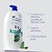 2 in 1 Dandruff Shampoo and Conditioner, Anti-Dandruff Treatment, Tea Tree Oil for Daily Use, Paraben Free, 28.2 oz