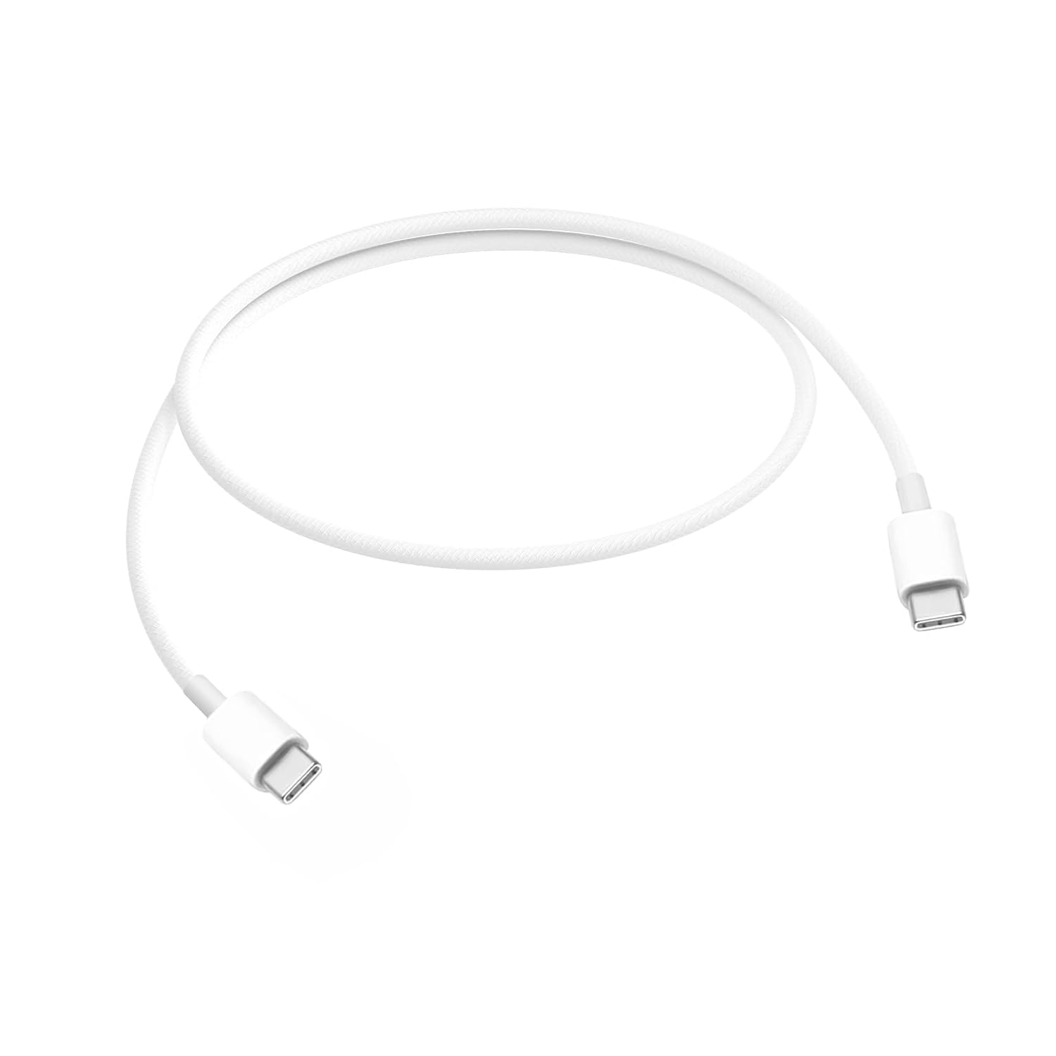 Cavo corto da USB C a USB C per iPhone 15 15 Pro Max 15 Plus, AirPods Pro (2a generazione), iPad 10a generazione, iPad Pro, iPad Air 5a 4a, Apple TV Remote Charger Cable (4 piedi)