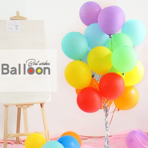 Image of 5 inch Yellow Party Balloons, 100 pcs Mini Latex Balloons for Birthday Wedding Baby Shower Decorations (Yellow)