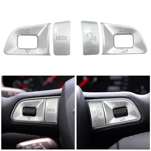 Boutons de Volant Q7 4L 2006-2011 : Autocollants et Cache