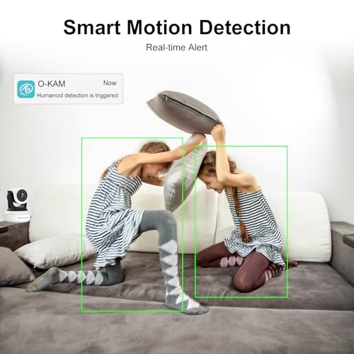Image of VSTARCAM Indoor Security Camera, 2K with 360 Rotation, Human /Motion Detection with Auto Tracking, 2-Way Audio & DIY Voice, 2.4GHz WiFi Wireless, Cloud & SD Card Storage(up to 256GB)