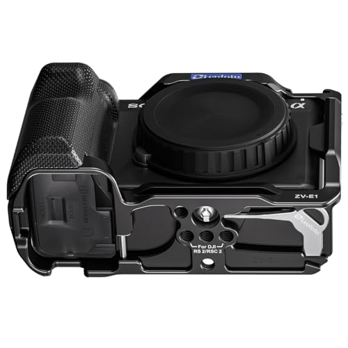 Image of Leofoto ZV-E1 Camera Cage, for Sony ZV-E1 Camera, ARRI, Cold Shoe, Anti-Twist, Lightweight, Arca Compatible