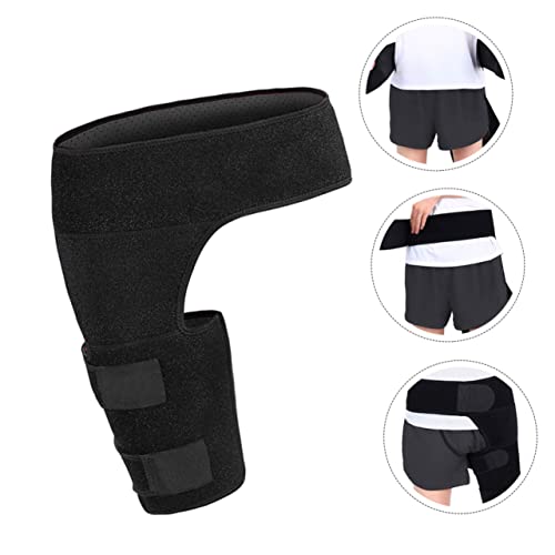 Protector de Pierna y Cadera para Deporte Negro miniatura 6