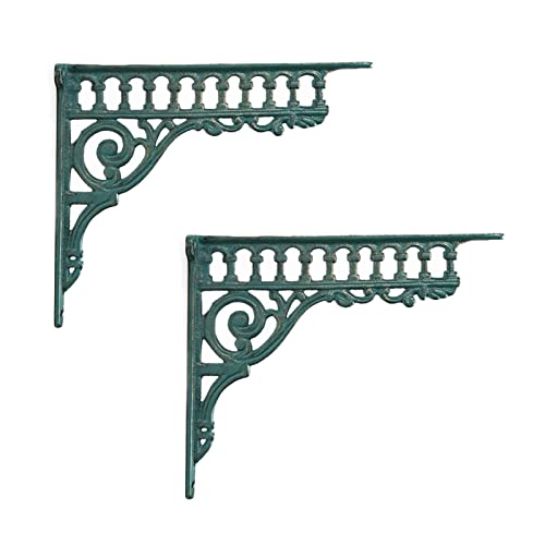 BRASSTAR Cast Iron Wall Shelf Brackets (2PCS)