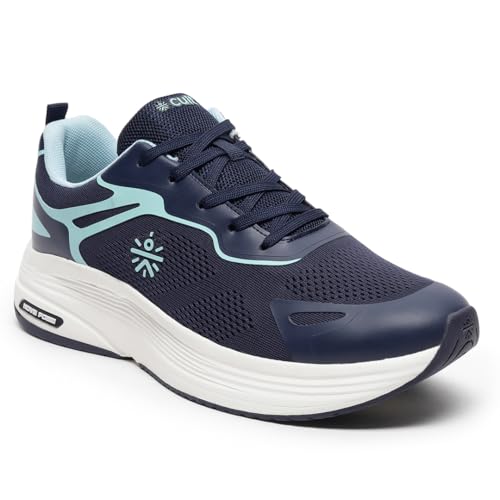 Image of CULT Men's Zyon Running Shoes with Durable Rubber Outsole & Cushioning for Runs up to 20 km