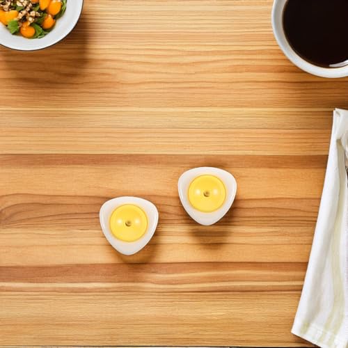 Perforadora de huevos sin grietas SHINEOFI utensilio con base estable para hervir 8