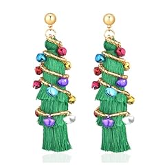 green tassel xmas tree