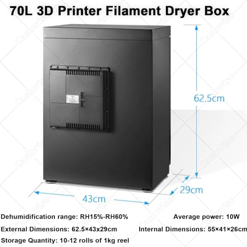 Boîte de rangement pour filament 3D spéciale impression longue durée - 6