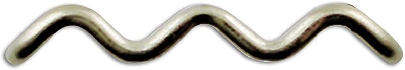 Power-Tec 91783 U Staples, close-up of wavy section