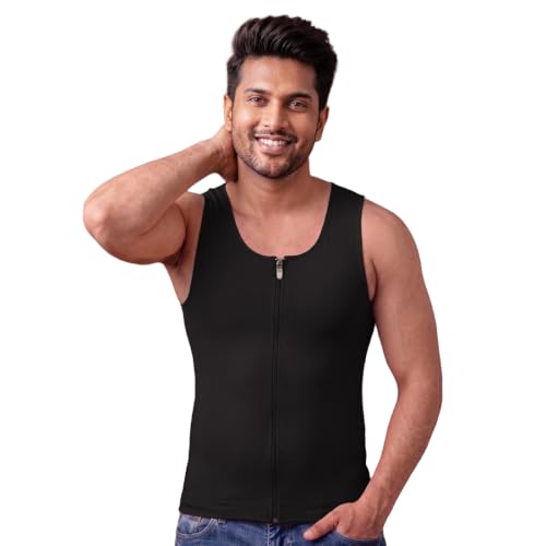 Image of dermawear Men Zenrik-G Gynaecomastia Shapewear Vest for Chest and Abdomen