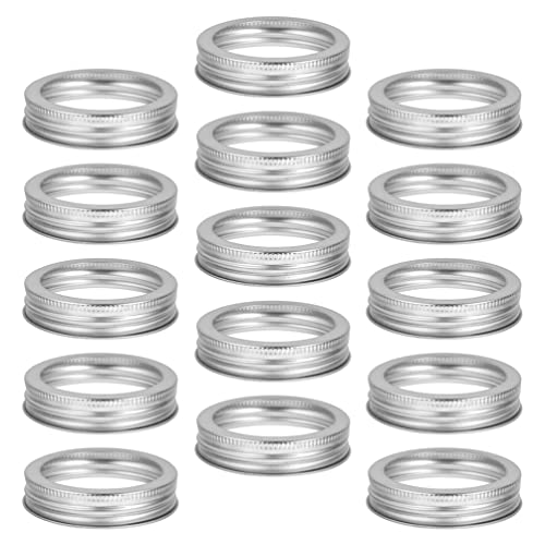 Wide Mouth Mason Jar Ring: Replacement Canning Rings Rustproof Tinplate Metal Bands Rings 20pcs 86mm Ball Kerr Jars Sealed Covers
