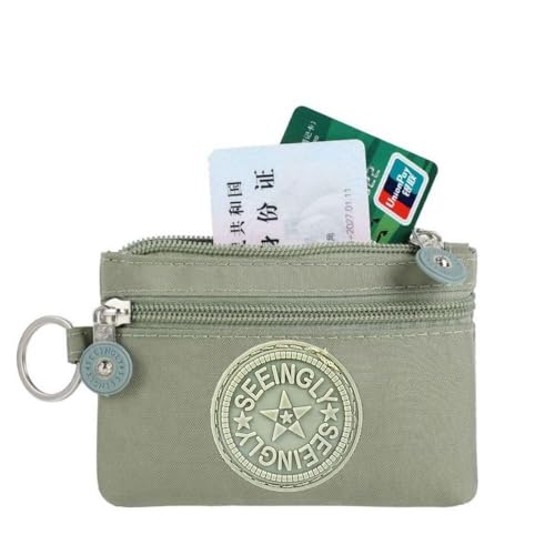 Canvas Money Coin Purse 2023 New with Key Ring Waterproof Credit Card Holoder Wear-resistant Wallet M3