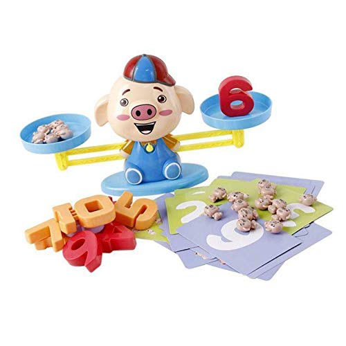 Preisvergleich Produktbild LASCOTOYS Waage Mathematik Lernspiel Zahlen Mengen Prinzip