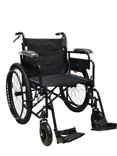 La mejor comparación de Silla de Ruedas Reactiv para comprar hoy. 48 CARRE - SILLA DE RUEDAS PARA ADULTO TODO TERRENO DE LUJO NEUMATICA, RESISITENTE PLEGABLE, DESCANSAPIES REMOVIBLE, DESCANSABRAZOS REMOVIBLE, RESPALDO PLEGABLE, ACERO ESMALTADO...