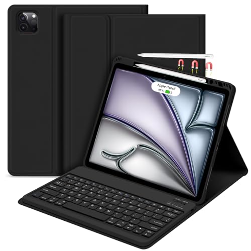 Funda iPad Pro 12.9 con teclado extraíble para estudiar y teletrabajar en cafeterías