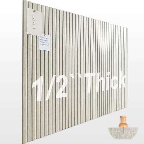 Large Cork Boards for Walls 48"x 36" - 1/2” Thick