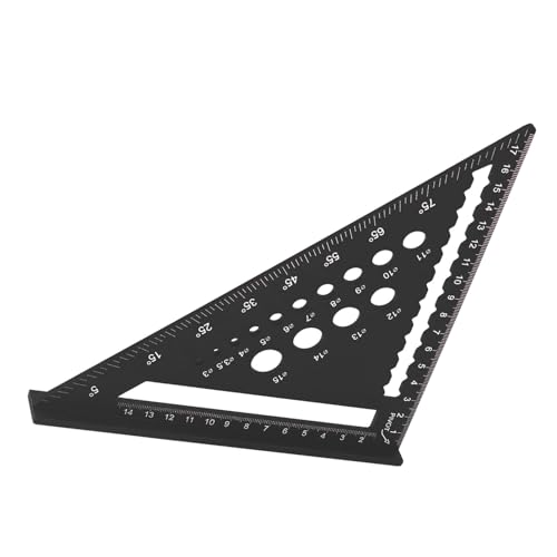 Regla para carpintería de 7 pulgadas Acouto miniatura 1