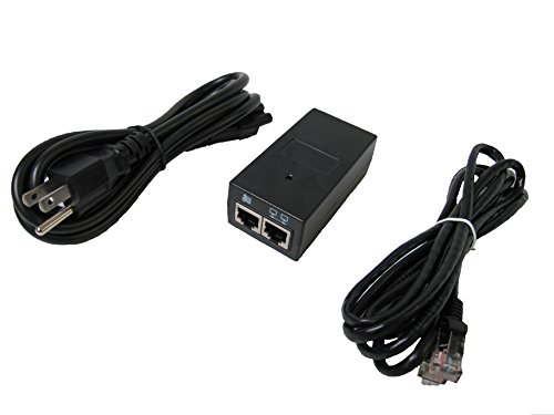 Weno Networks 48V Mitel Power Supply for Mitel Mivoice 5200, 5300, 8600 Series IP Phones - Power Over Ethernet Injector 51015131