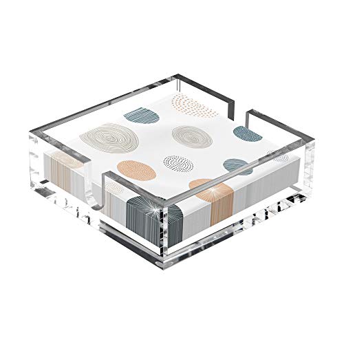 Serviettenhalter aus Acryl (19,8 x 19,8 cm) Cover