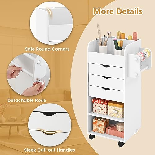 Chariot de rangement papier cadeau pour simplifier vos fêtes - 7