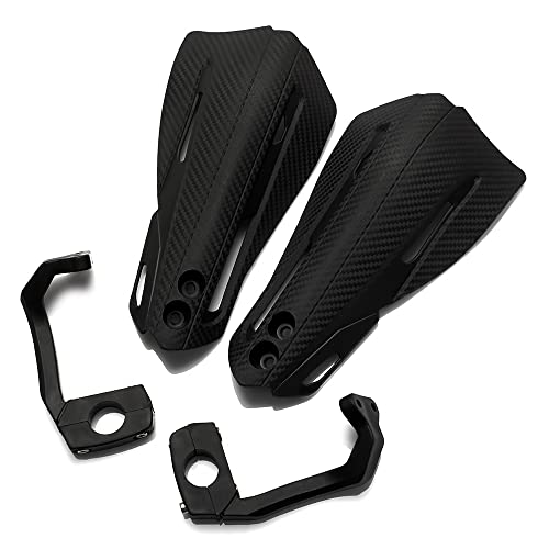 XINGWU Dirt Bike Plastic Handguards,Motorcycle Universal Handguard,Dirt Bike Hand Guards for 7/8 22MM Motocross ff-Road Motocross Enduro Handguards Replacement ATV