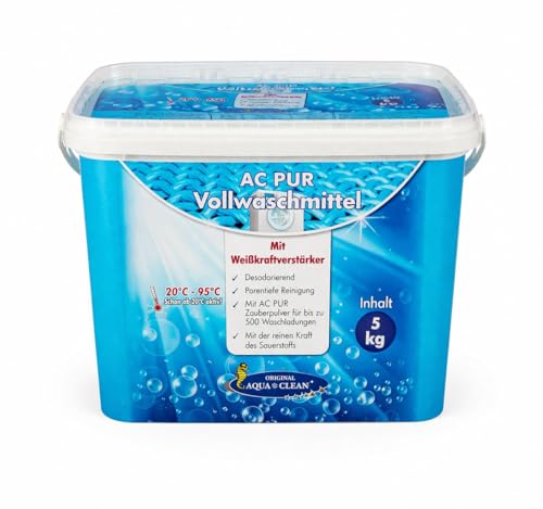 AQUA CLEAN PUR Vollwaschmittel 5 kg mit...