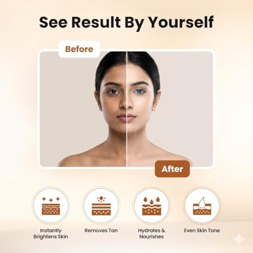 Image of Lilium D-TanOxy Shiner Bleach 580g | Instant Natural Glow |Safe & Effective| Advanced Tan Removal Formula | Glycolic Acid | Clove Oil | Eucalyptus Oil | For All Skin Types | Salon, Spa, Home & Professional Use