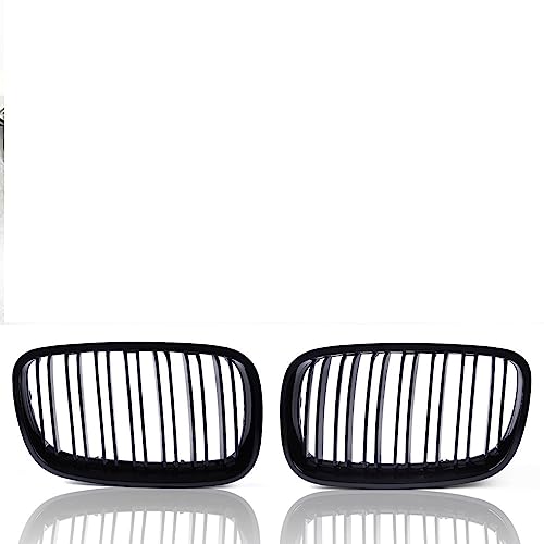 Parrilla de coche tipo riñón para parachoques de BMW X5 E70 y X6 E71 2