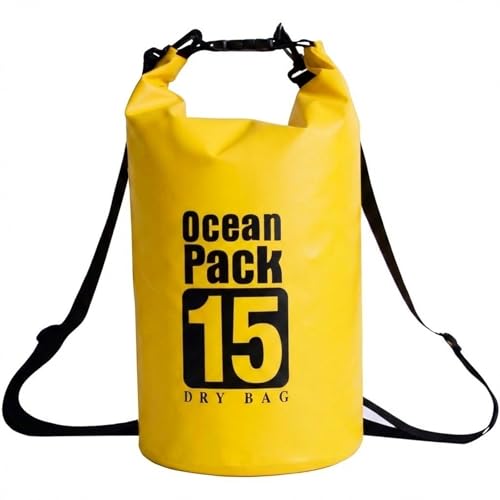 Image of Floating Waterproof Dry Bag for Kayaking Boating Paddle Boarding | 5L /10L /15L /20L /30L Lightweight Small Waterproof Backpack Keeps Gear Dry And Afloat For Hiking Camping Beach With Roll Top