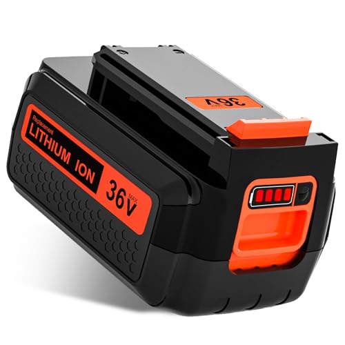 36V 2500mAh Remplacement pour Black Decker Batterie LBXR36 BL20362 LBX2040 LBXR2036 LBX1540 LBX2540 LST136 LHT2436B LSW36 LCC340C LCS1240B BL20362-XJ BL2536-XJ