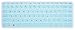 CaseBuy Silicon Keyboard Protector Cover Skin for 13.3" HP Pavilion x360 13-s099nr 13-s120nr 13-s128nr 13-s192nr 13-s199nr M3-u001dx M3-u028tu M3-u003dx M3-u021tu M3-u028tu US Layout, Mint Green