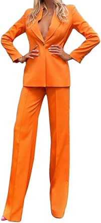 Damen Hosenanzug 2-teilig Slimfit – Elegantes Anzug-Set In Dunkelgrau Für Business & Freizeit, Größe L