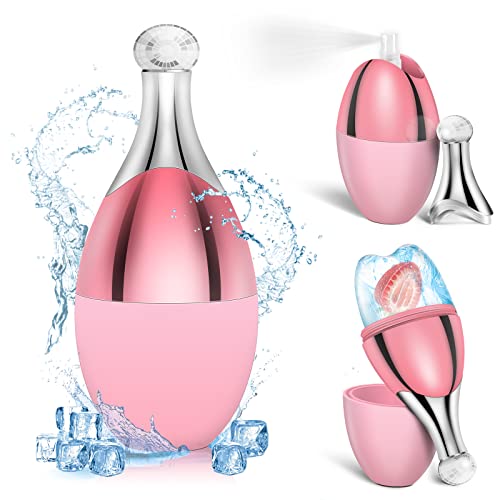 Ice Roller for Face Facial Ice Roller for Eyes Puffiness Relief Ice Face Mold Contour Tool Neck Naturally Tone and Tighten Skin Shrink Pore Face Sculpting Tool for Skin Care