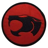 Thundercats Series Black Thundercat Symbol Embroidered Patch