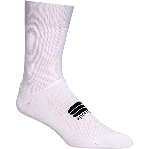 Sportful Light Socks Chaussettes, Blanc Ash Grey, M-L Homme Cover