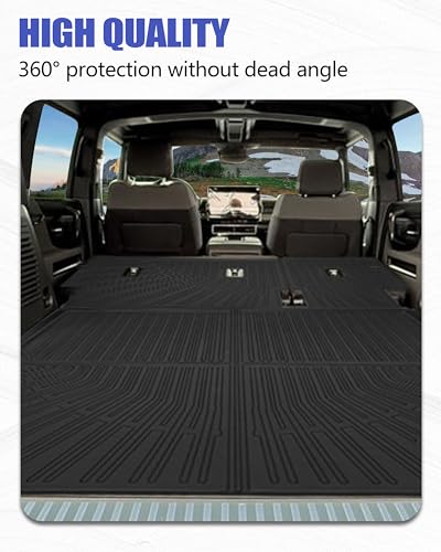 Tapis de dossier protection contre les intempéries Hummer EV - 3