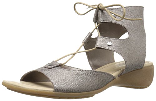 The Flexx Women's Band On The Run Gladiator Sandal, Canna DI Fucile Saffio, 8.5 M US