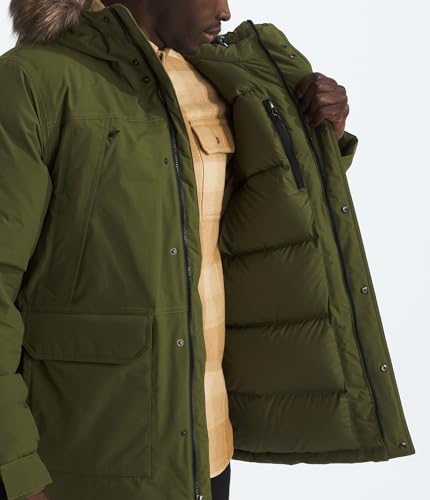 Image of THE NORTH FACE Men's McMurdo Parka | Long Waterproof Winter Jacket With 600 Fill Waterfowl Down Insulation