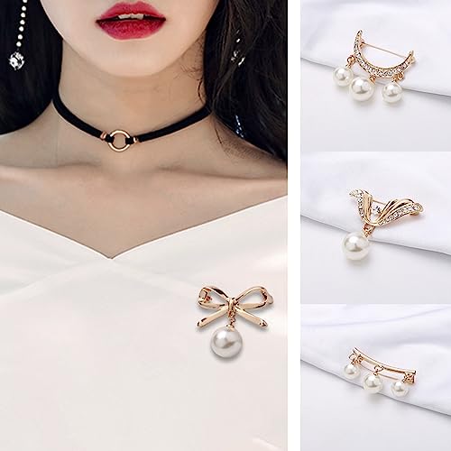 Image of 2 Pcs Scarf Ring Clips for Women Metal Shirt Tightener Cinch Buckle for Silk Scarf Shawl Blouse Sweater T Shirt Clothing Accessories