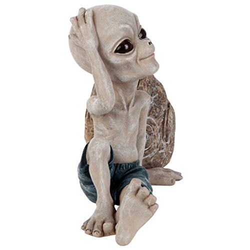 Design Toscano Surfer Dude Out-Of-This-World Alien Statue #TOP6