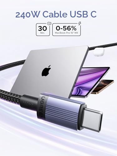 Hub USB C 10Gbps UGREEN HDMI 4K 60Hz Cable USB C 240W Mac Windows 6