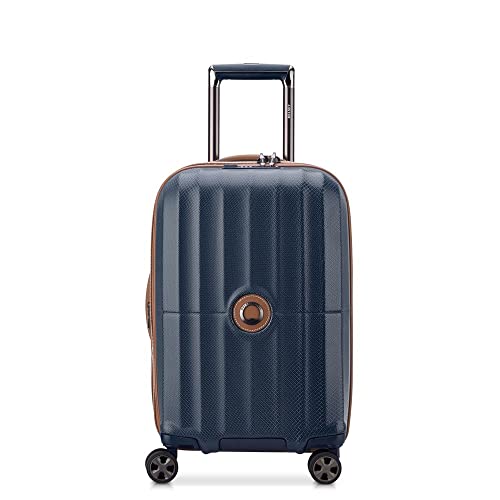 DELSEY PARIS - CARROUSEL - Valigia da cabina rigida 55 cm x 35 cm x 25 cm - 36 L - S - Blu navy