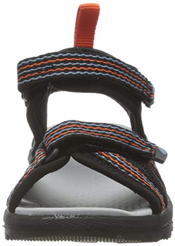 viking Loppa, Unisex-Kinder Slingback Sandalen, Schwarz (Black/Dark Grey 291), 34 EU (2 UK)