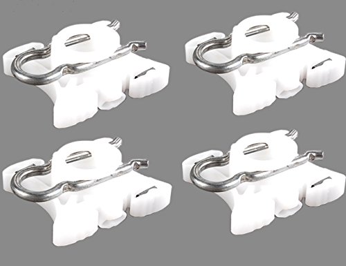 AUTOPA 51321938884 Window Regulator Sliding Pivot Clips for BMW E32 E34 E36 (Pack of 4)