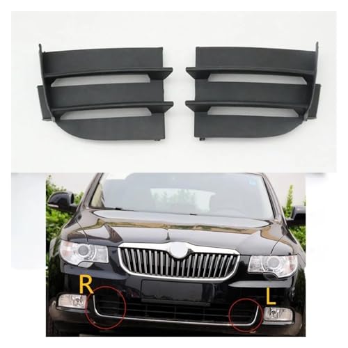 Grille inférieure de pare-chocs pour remplacer le cache antibrouillard