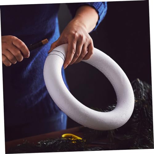 Espumas sin terminar redondas y círculos de espuma para modelado DIY 8
