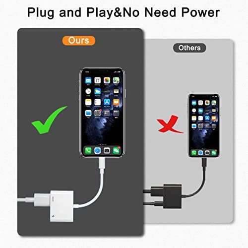 Hdmi Adapter For Iphone To Tv, 1080P Hd Digital Av Adapter ( No Need Power, Plug And Play), Sync Screen Converter Adapter Compatibility With Iphone 14 13/12/11/X/8/Ipad/To Hdtv, Projector, Monitor #TOP7